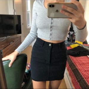 Brandy Melville Denim Skirt